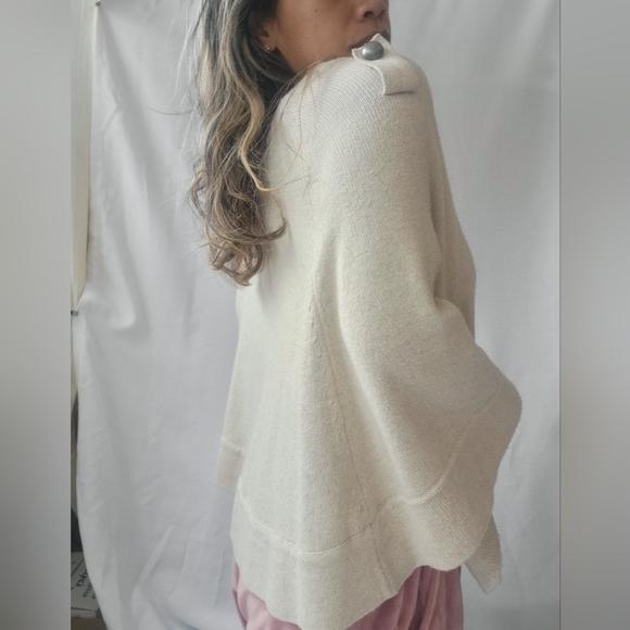 WOOL Blend Boho Festival Poncho - Picture 15 of 16